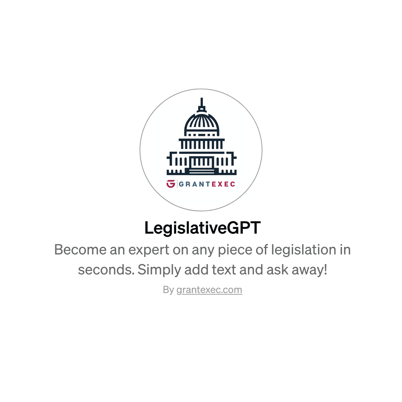 Breaking New Ground in Legislative Analysis: GrantExec Introduces LegislativeGPT