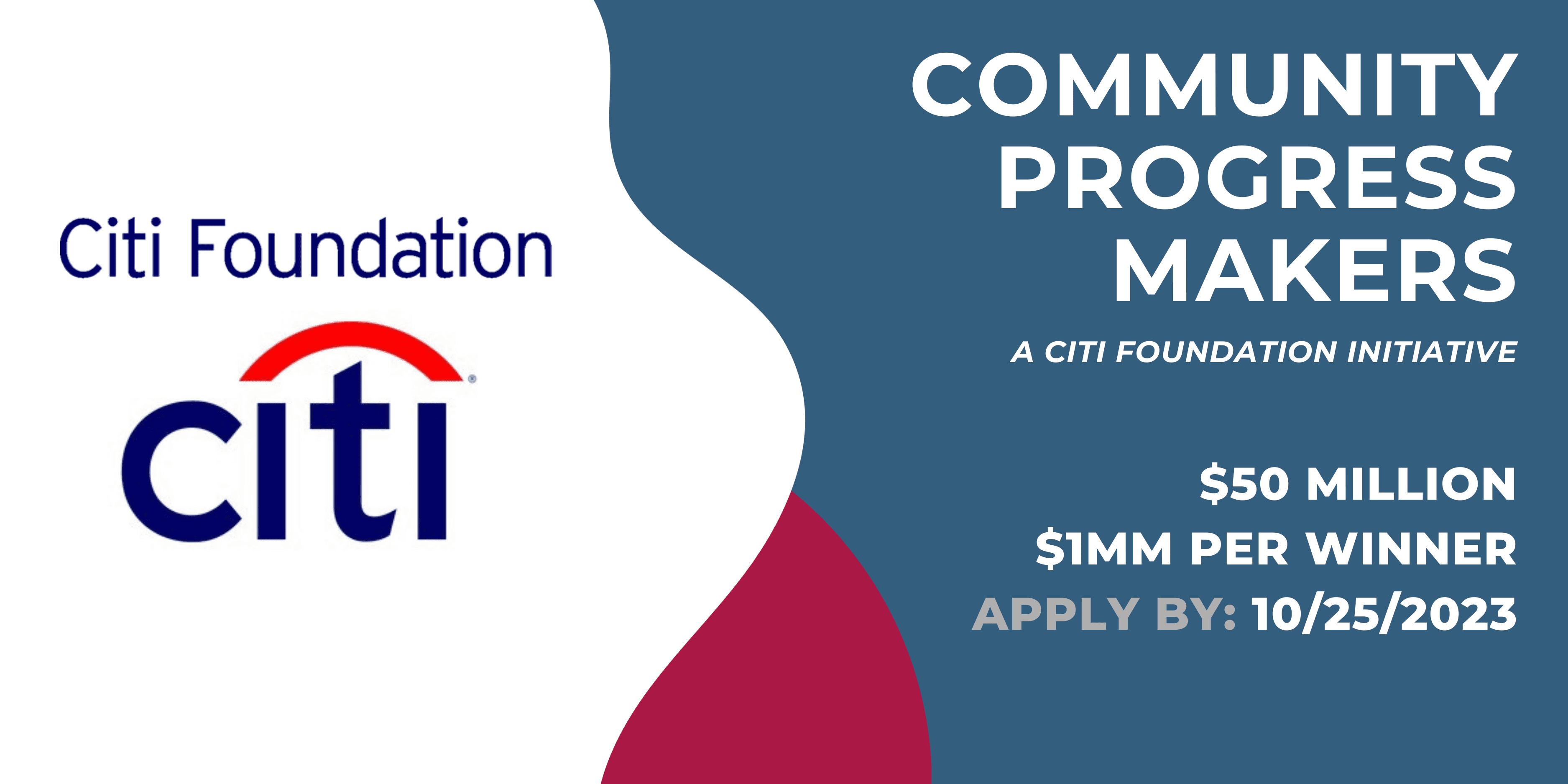 Citi Foundation Opens $50M in Unrestricted Grant Funding for Non-Profits Through Oct. 25