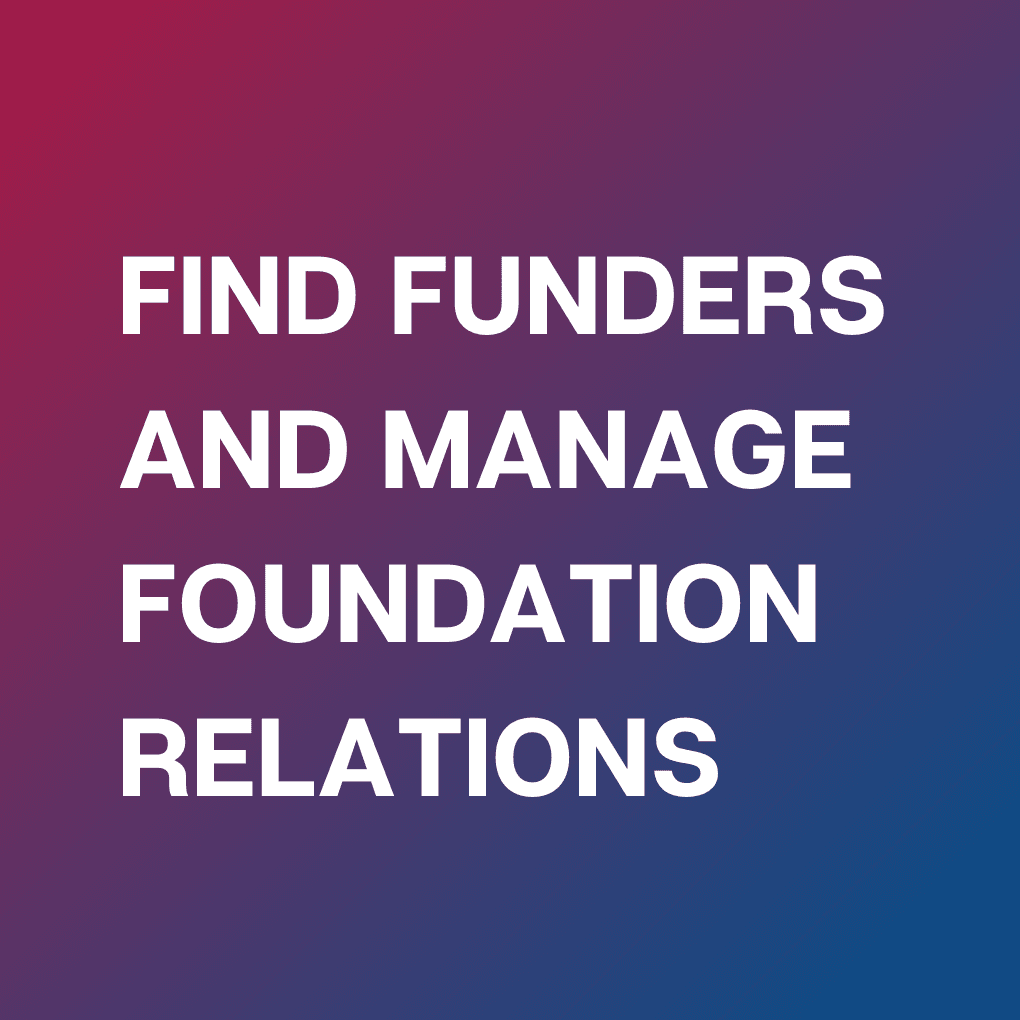 GrantExec Update: Foundation Relationship Tracking